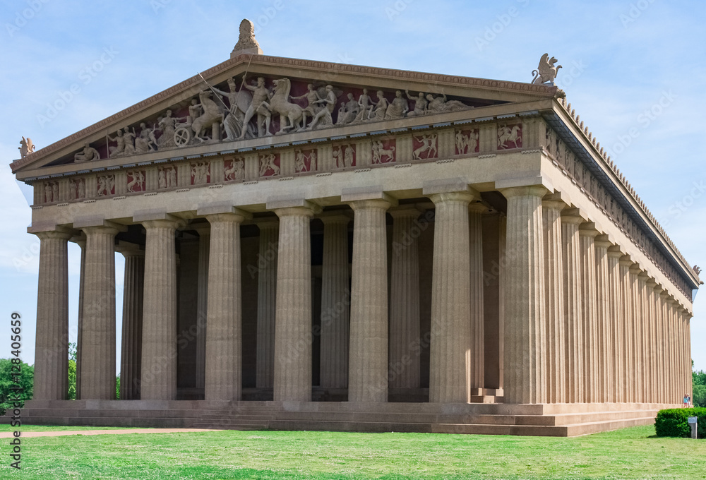 Parthenon Replica at Centennial Park in Nashville, TN. Parthenon Replica at Centennial Park in Nashville, TN.