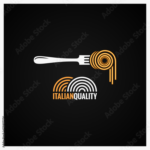 Spaghetti Pasta On Fork Background