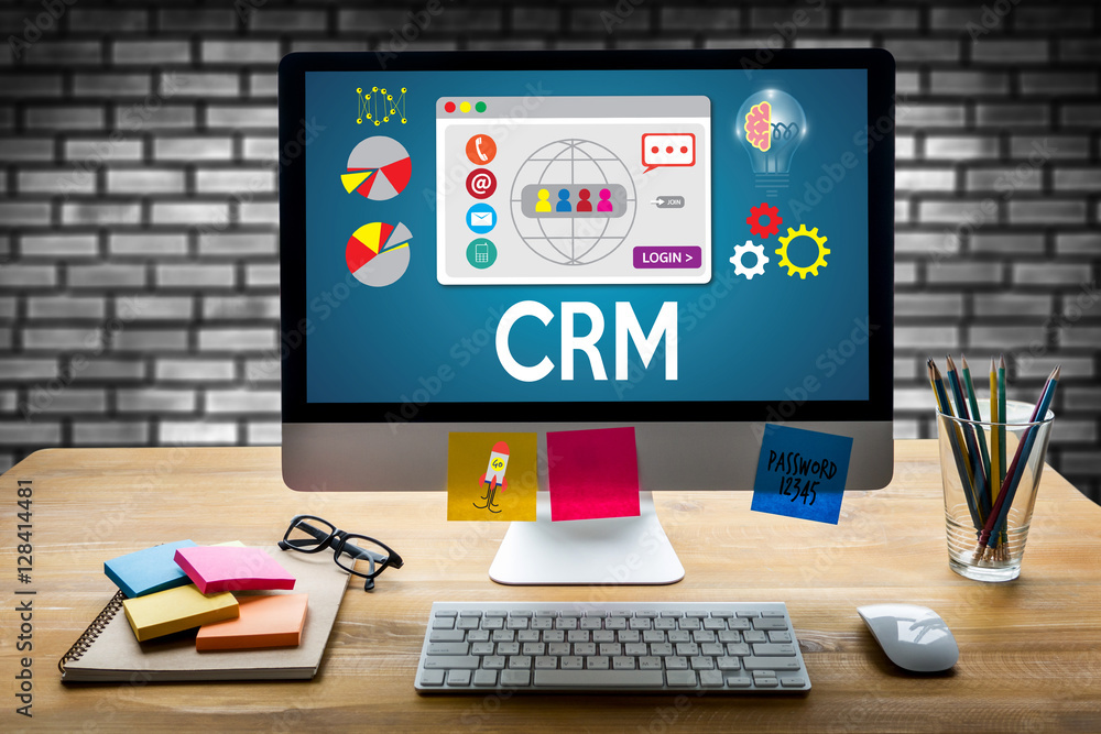 CRM Business Customer CRM Management Analysis Service Concept , CRM Business Customer CRM Management Analysis Service Concept ,