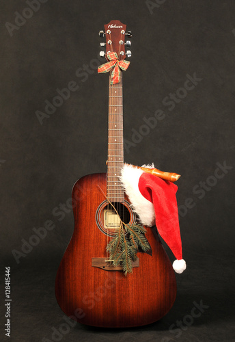 Guitar with twig