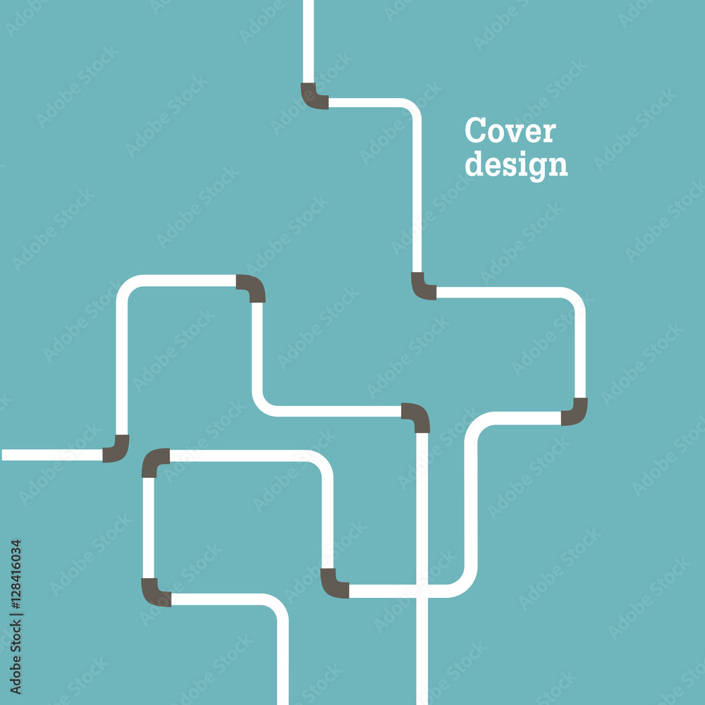 Water Pipe Vector illustration Water Pipe Vector illustration