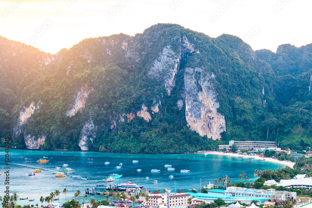 View Point bay Koh Phi Phi Don in andaman sea, Phi Phi Islands K