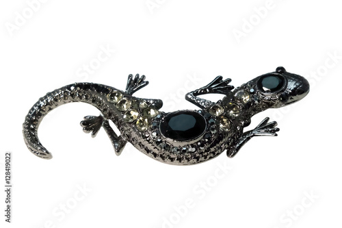 Brooch in the form of a lizard