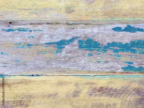Old vintage wood background texture, pastel wood wall texture, colorful old grunge wooden background with horizontal stripes