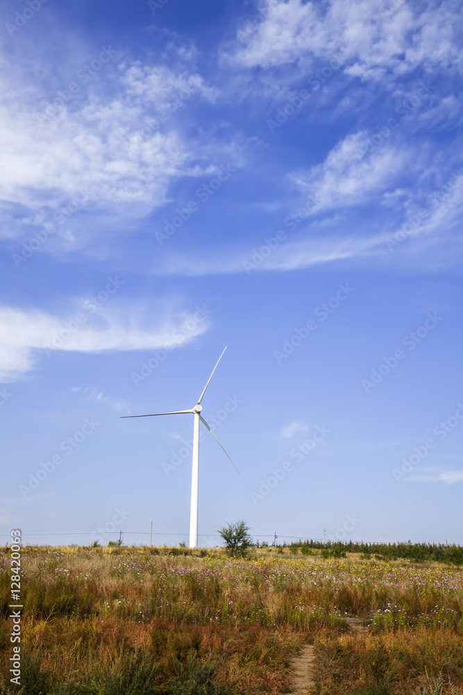 wind turbines