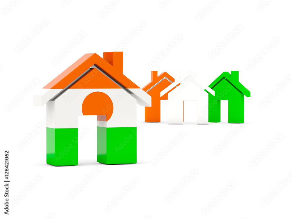 Flag of niger, home icon Flag of niger, home icon