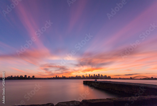 Canvas Print sunset