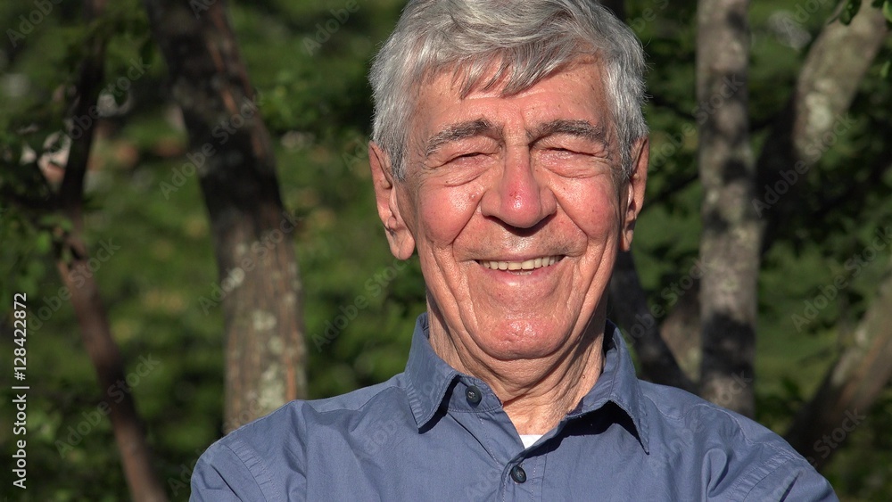 Happy And Smiling Old Man Or Senior Happy And Smiling Old Man Or Senior