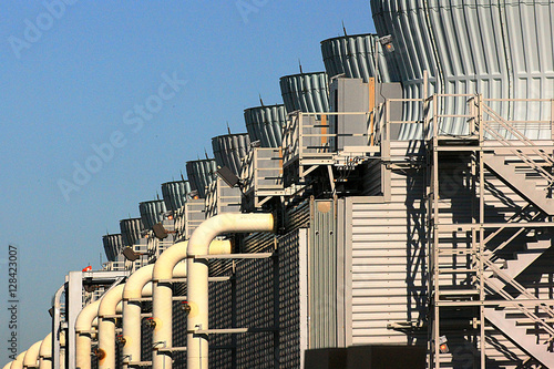 Tablou pe pânză Cooling Towers