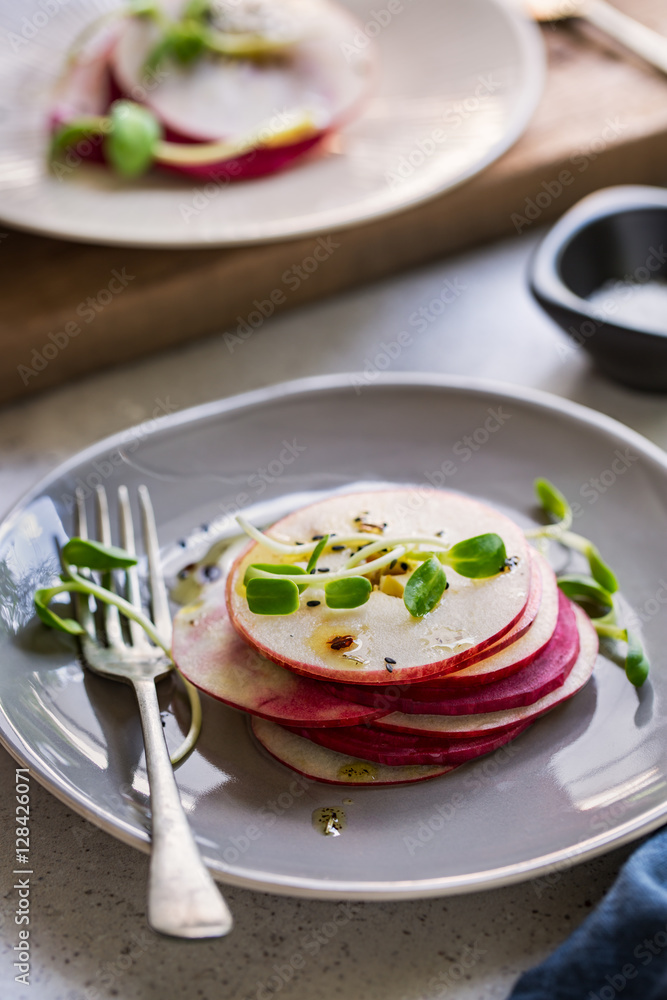 Apple and Beetroot salad