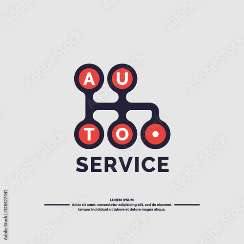 Auto service logo