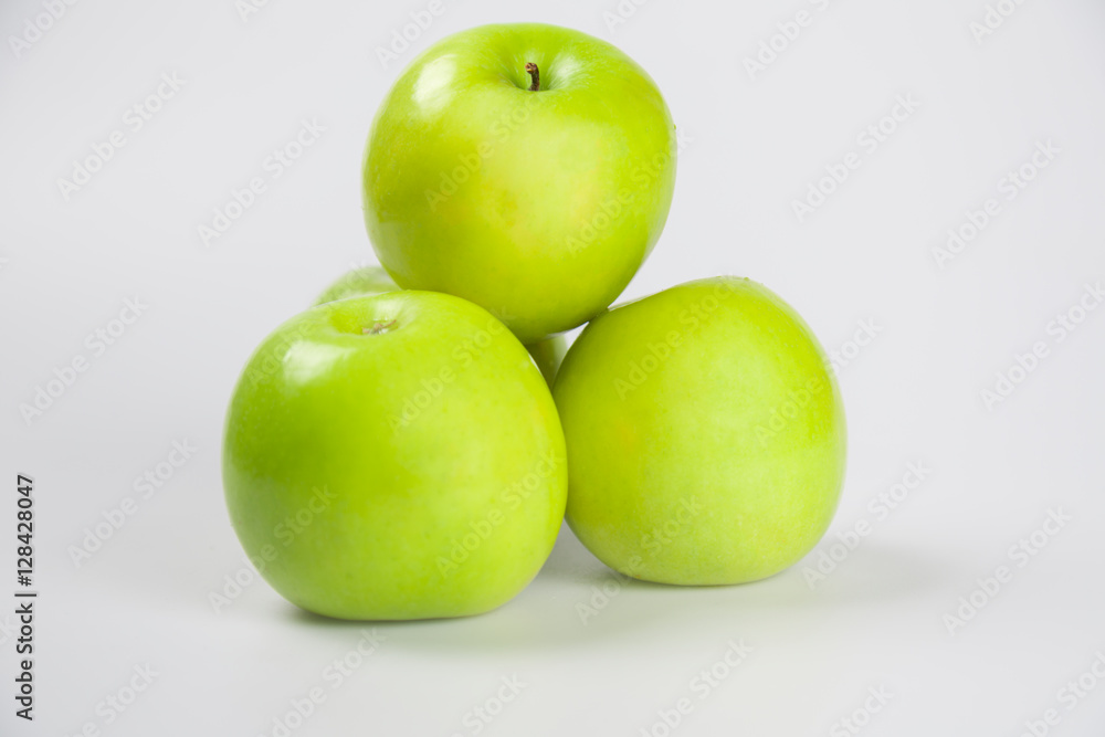 Detail Shot Of fresh fruits against white background. Detail Shot Of fresh fruits against white background.