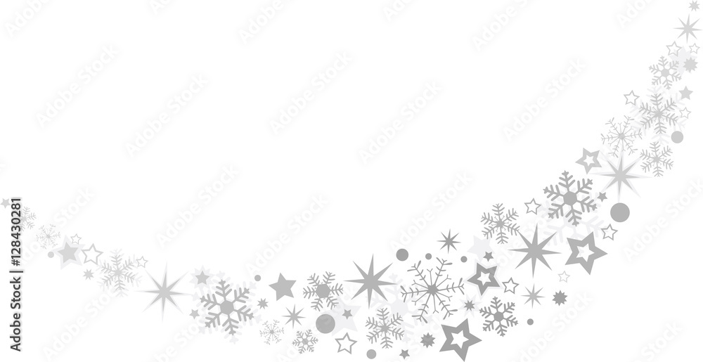 Weihnachtlicher Sternenschweif