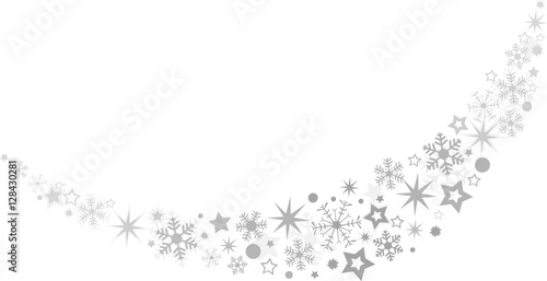 Obraz na płótnie Weihnachtlicher Sternenschweif w salonie