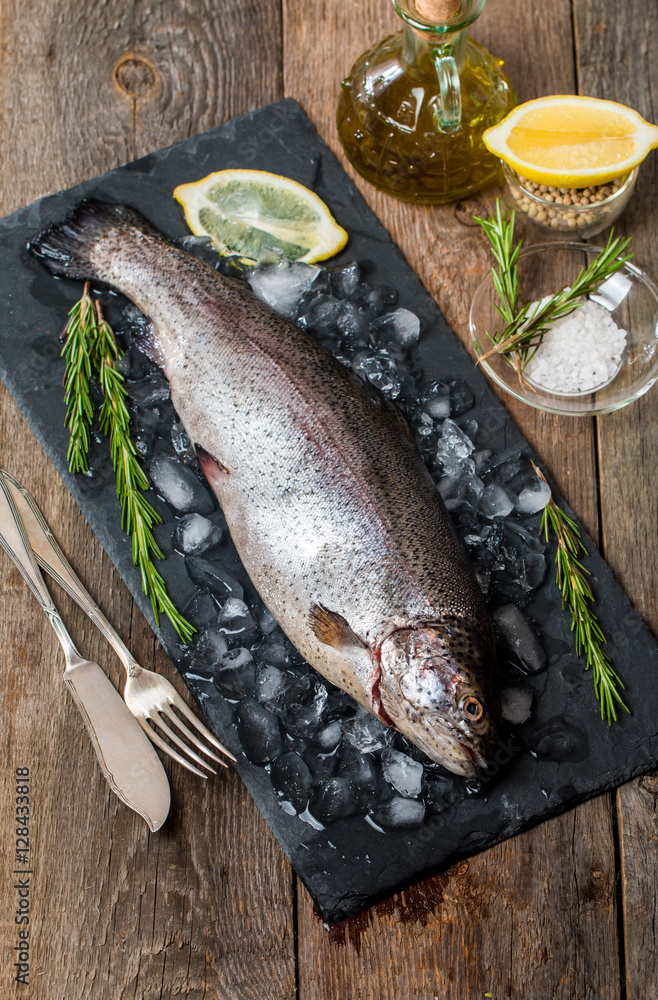 fresh trout with rosemary and lemon fresh trout with rosemary and lemon