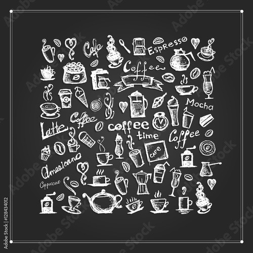 Coffee time, frame for your design