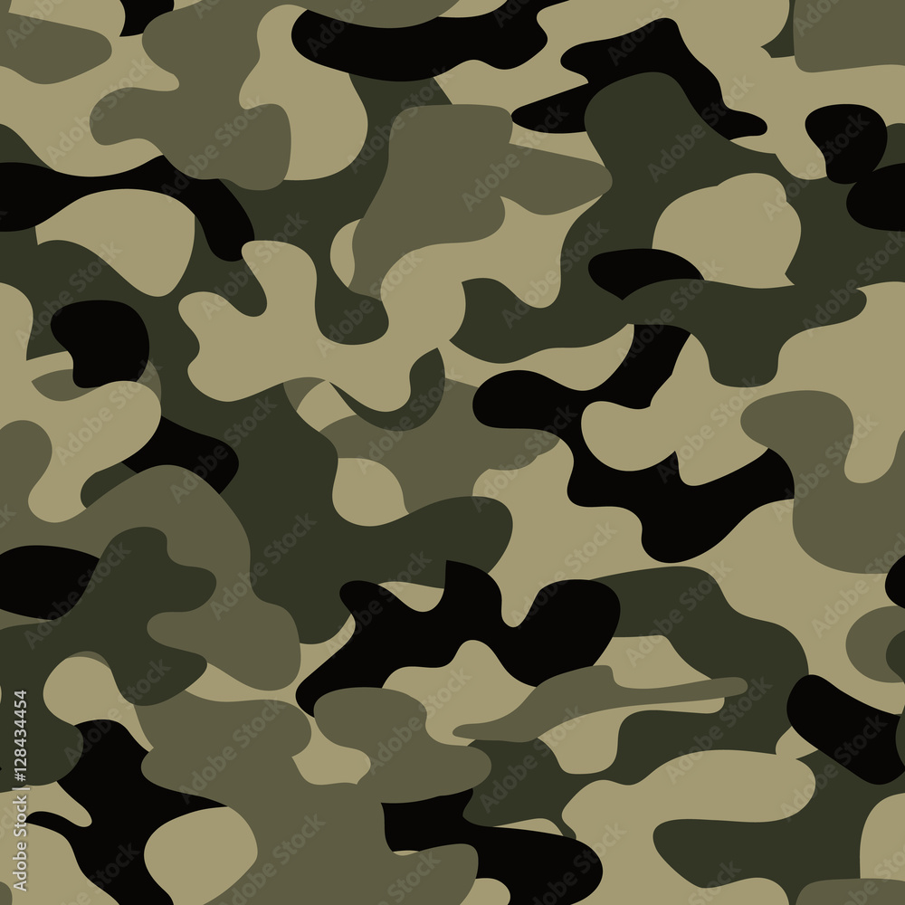 Modern fashion vector trendy camo pattern Modern fashion vector trendy camo pattern
