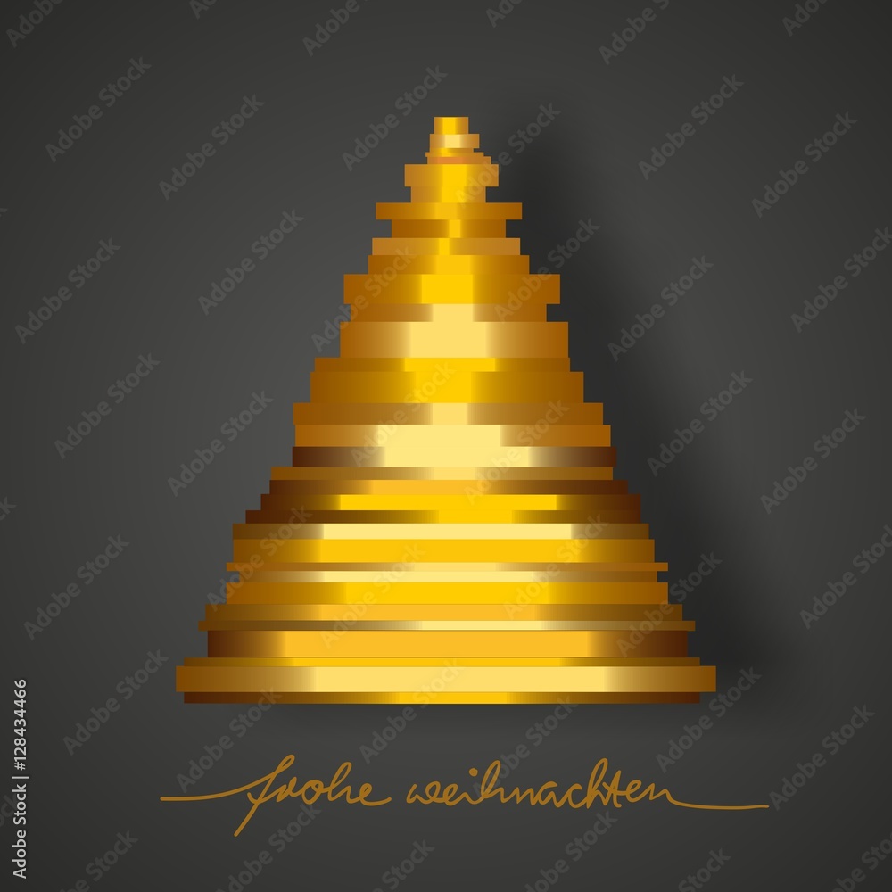 Weihnachtsbaum Tannenbaum Weihnachten abstrakt Stock Vector Adobe Stock