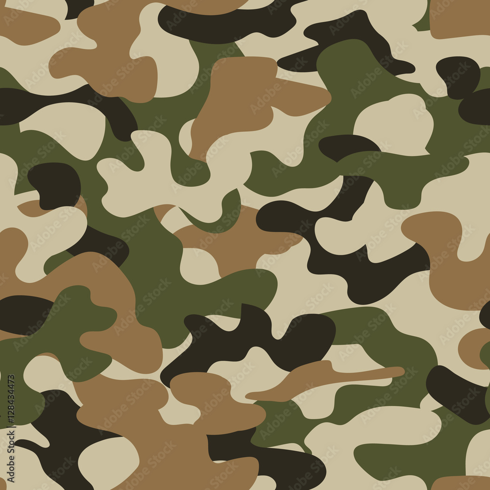 Modern fashion vector trendy camo pattern Modern fashion vector trendy camo pattern
