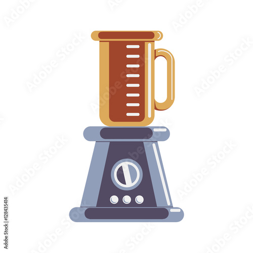 Isolated blender on white background