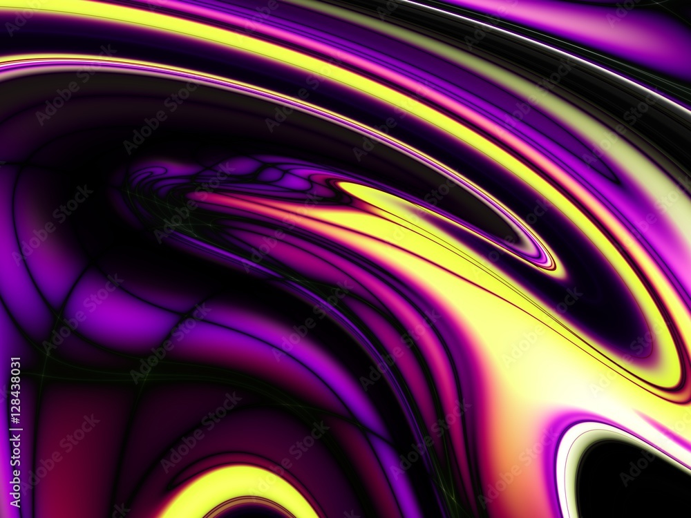 Naklejka premium Abstract fractal background