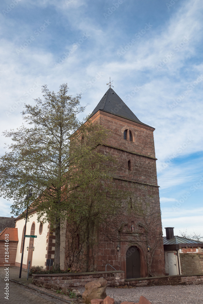 Fototapeta premium Kirche in Vinningen