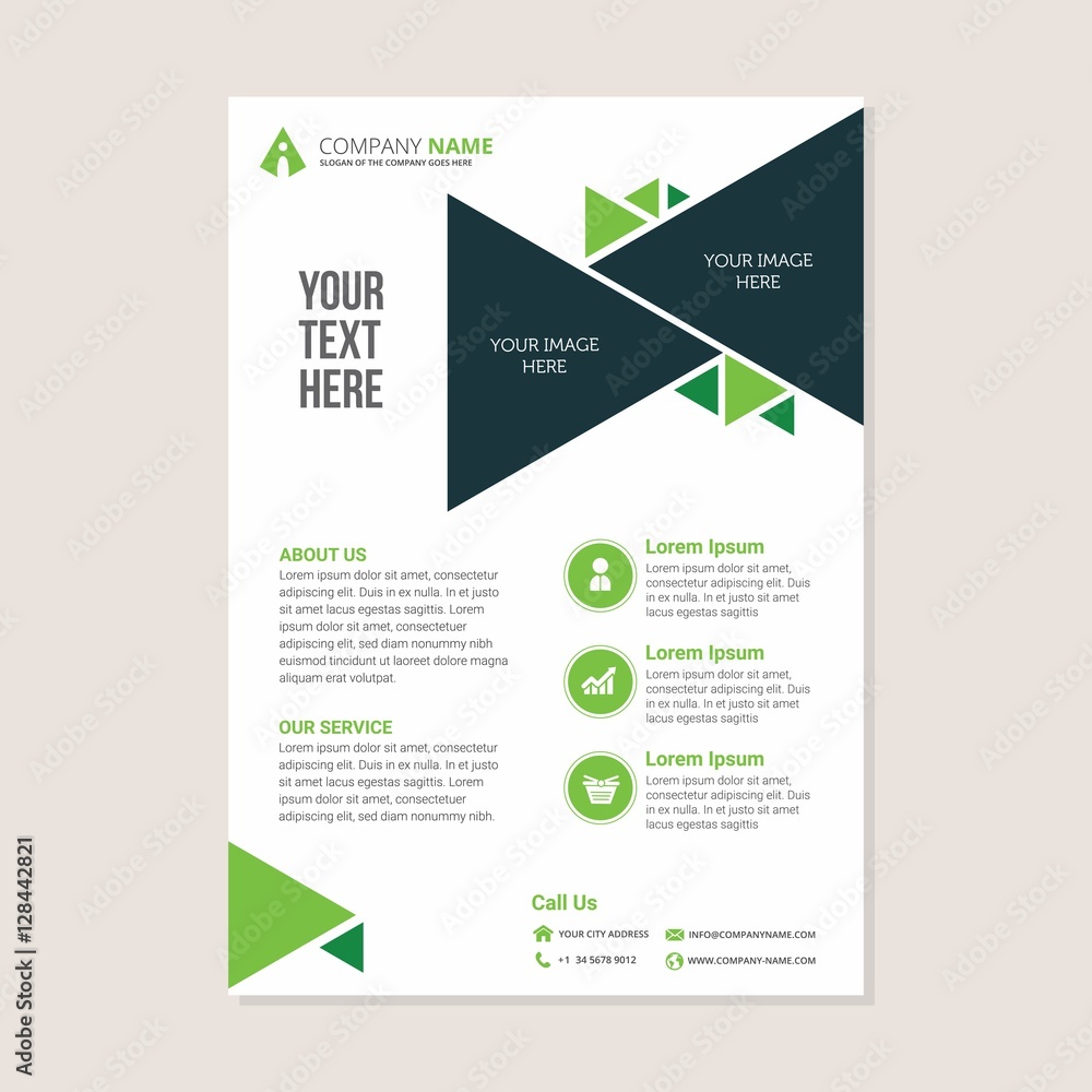 Corporate business annual report brochure flyer design. Leaflet cover presentation. Flier with Abstract geometric background. Modern publication poster magazine, layout template A4 flyer Corporate business annual report brochure flyer design. Leaflet cover presentation. Flier with Abstract geometric background. Modern publication poster magazine, layout template A4 flyer