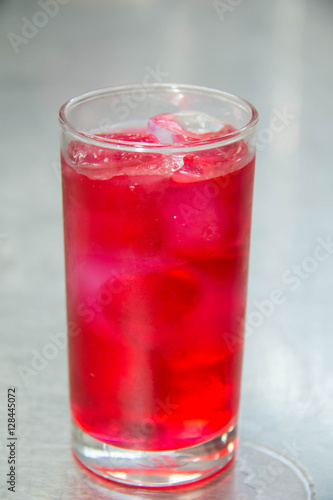 Wallpaper Mural Traditional thai drink,Iced roselle juice. Torontodigital.ca