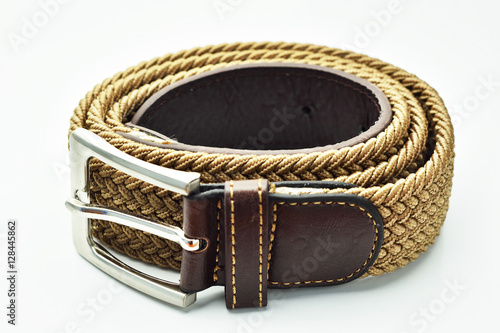 belts isolate on a white background.