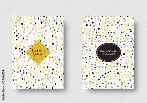 Funky design. Memphis pattern. Vintage background vector. Set for cover, flyers, leaflets, invitation, greeting, banners, brochures, booklets. Vector abstract.
