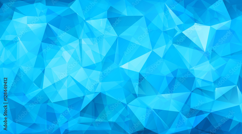 Blue triangular abstract background. Trendy vector illustration. Blue triangular abstract background. Trendy vector illustration.