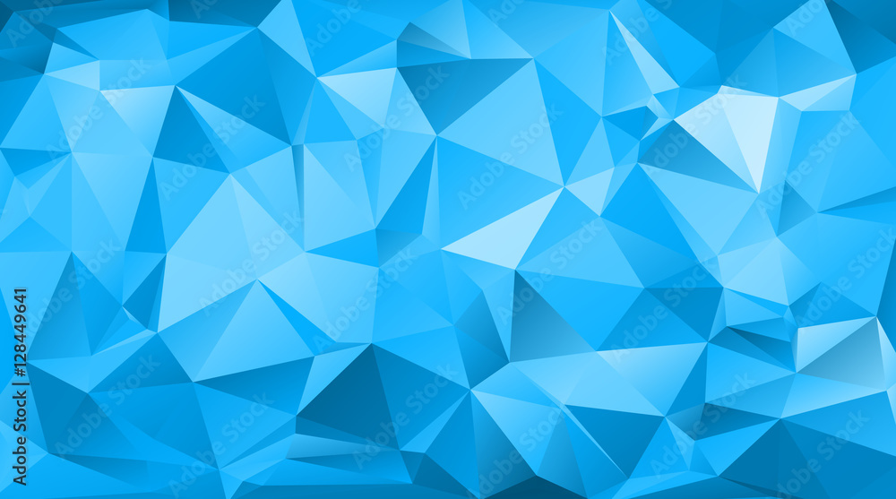 Blue triangular abstract background. Trendy vector illustration. Blue triangular abstract background. Trendy vector illustration.