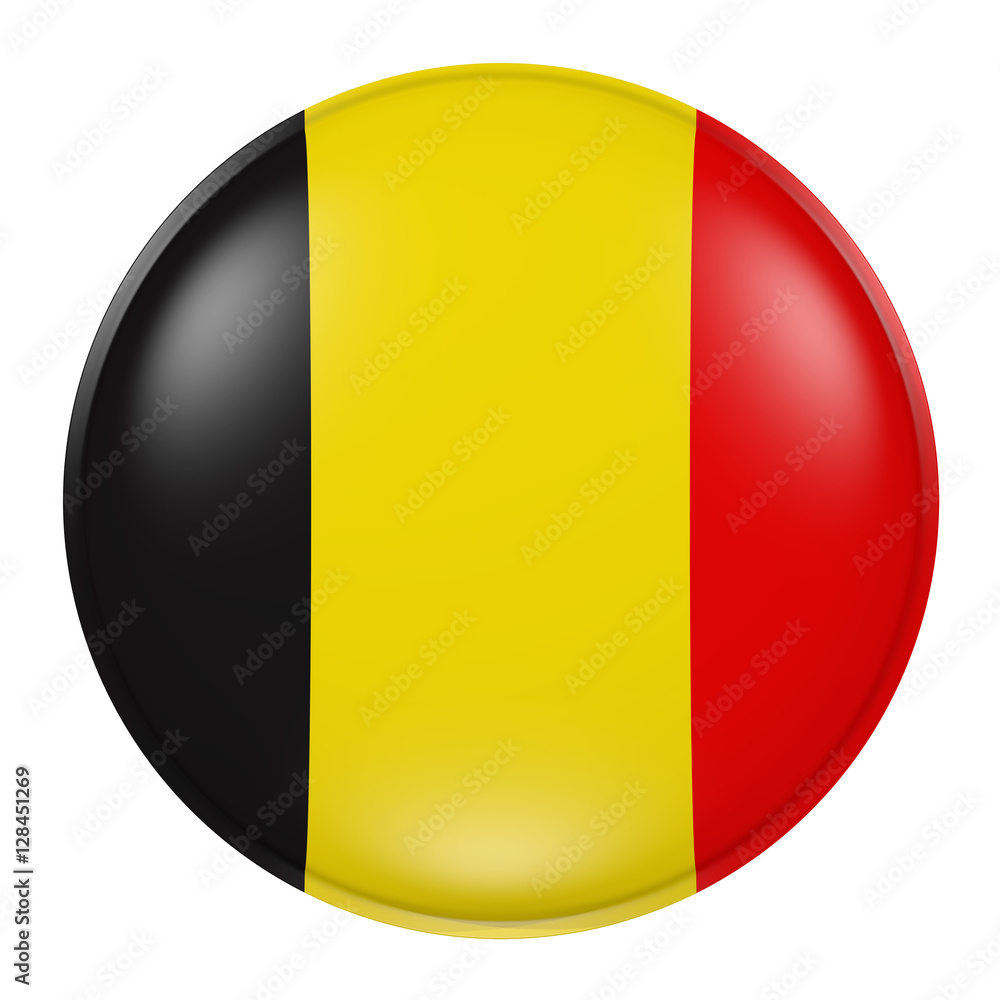 Fototapeta premium Belgium button