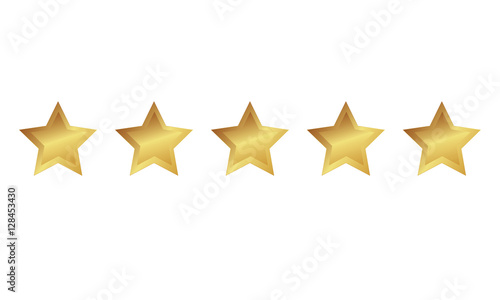 5 goldene Sterne