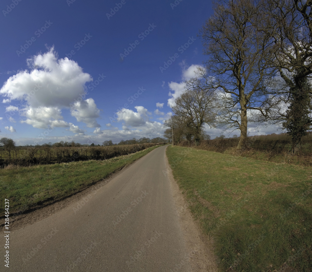 generic high resoltion image of a footpath in typical english co
