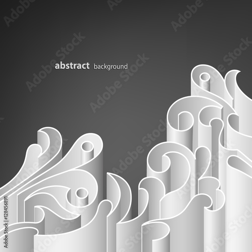 Abstract paper forms