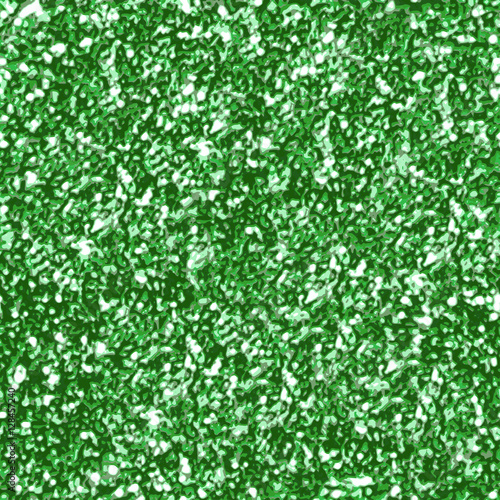 seamless pattern of green glitter texture