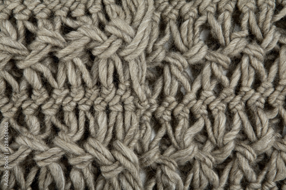 gray woolen fabric