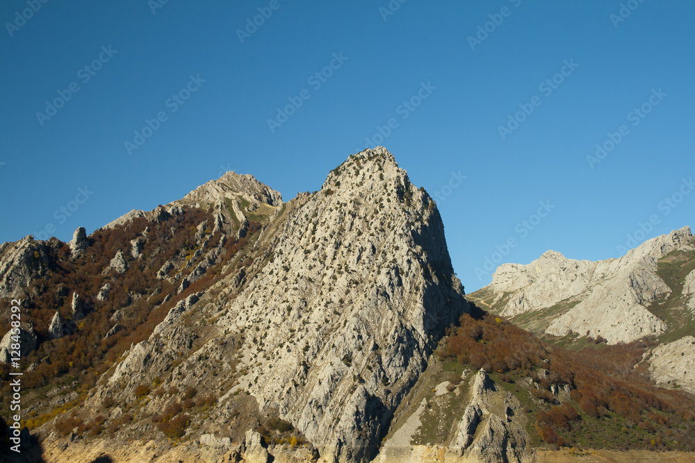 Fototapeta premium Scenic mountains landscape.
