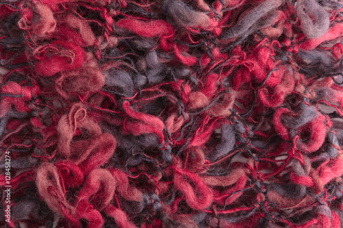 Tableau sur toile fluffy mohair textile