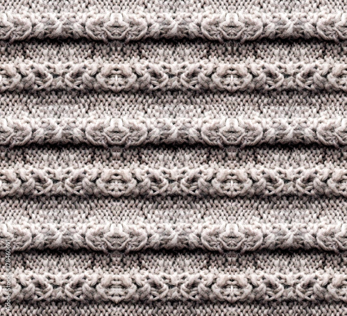 White rough Knitted Fabric Texture, kemp