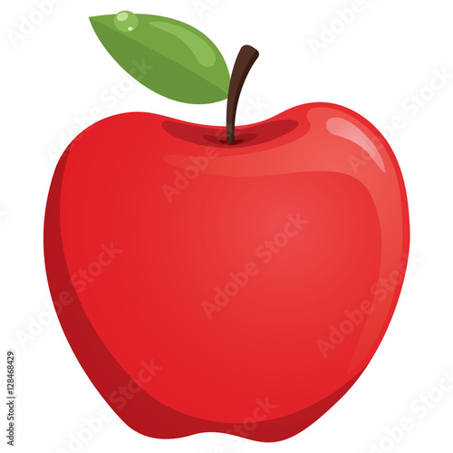 Vector Illustration Of Apple