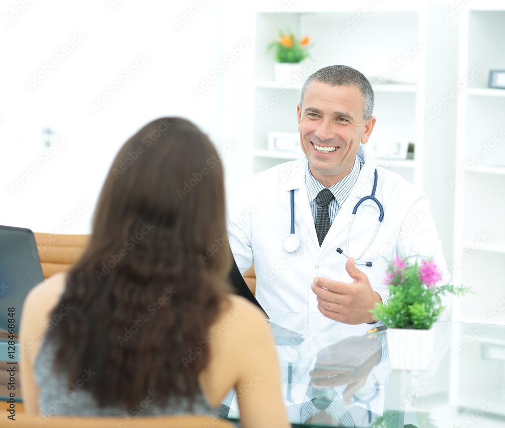 therapist discusses with the patient the results of treatment therapist discusses with the patient the results of treatment