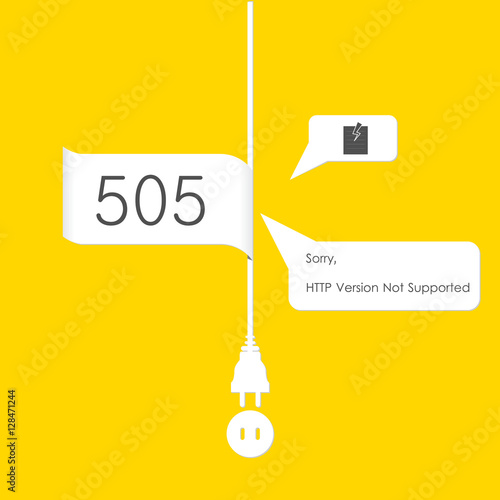 Vectors Abstract background 505 connection error