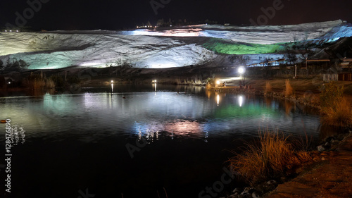 Wallpaper Mural Pamukkale bei Nacht Torontodigital.ca
