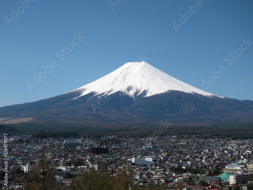 Mount Fuji and Fujiyoshida