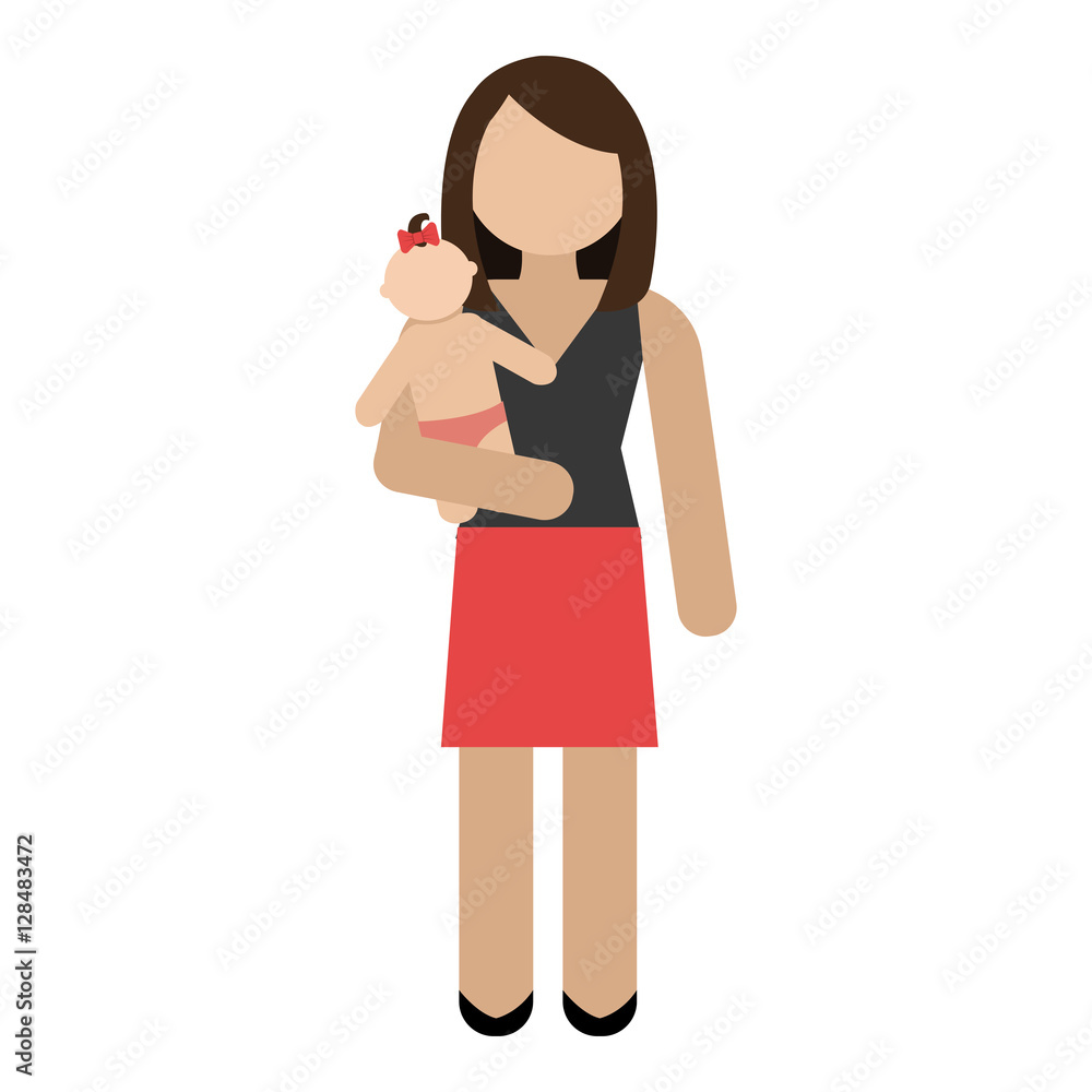 happy family member character vector illustration design happy family member character vector illustration design