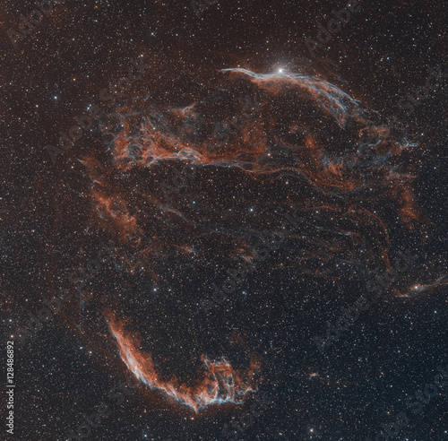 Canvas Print supernova remnant