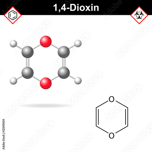 1,4- Dioxine organic chemical compound