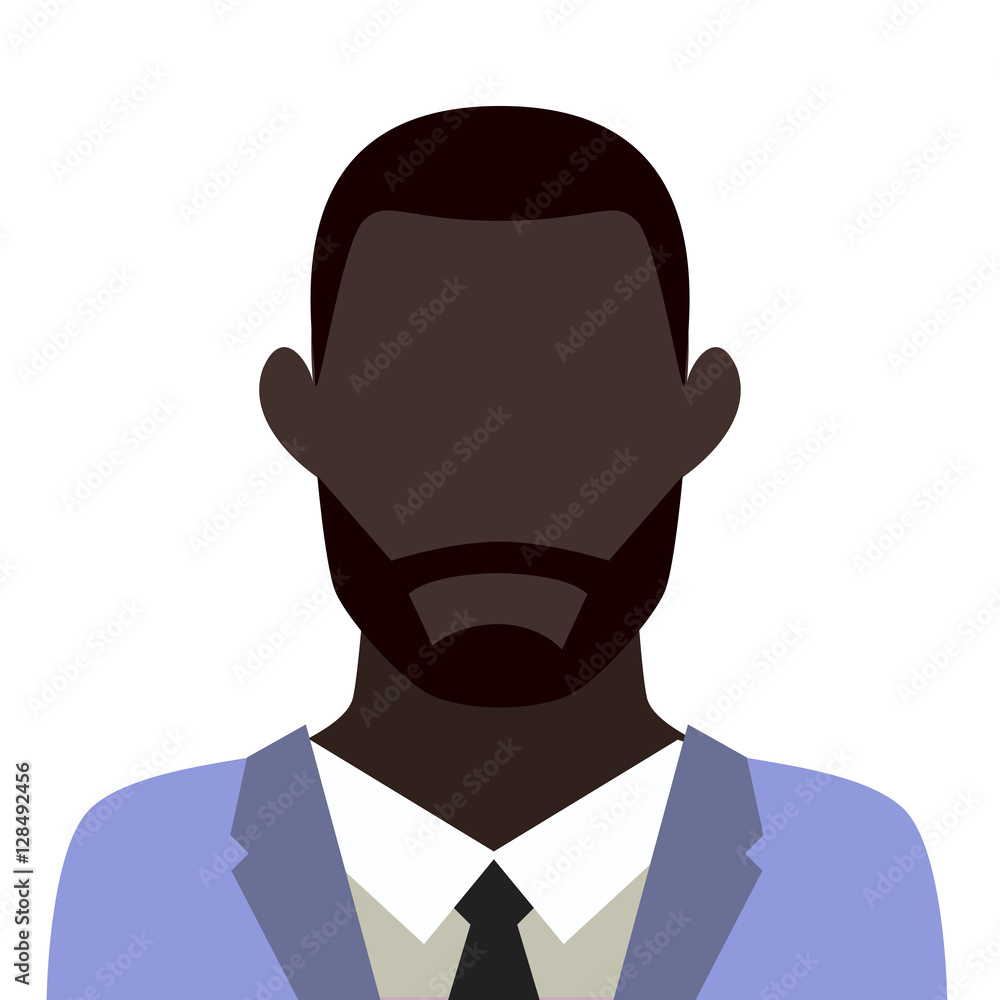 african bearded man icon avatar african bearded man icon avatar